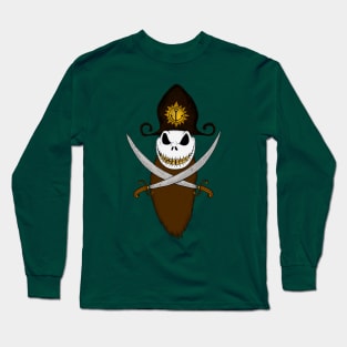 Pirate Skeleton Jack Long Sleeve T-Shirt